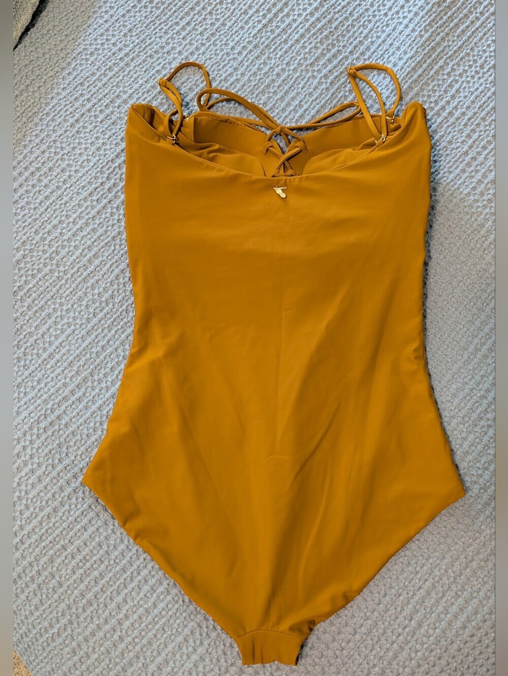 Juan de Dios Costa Careyes Acordeon One Piece Swim Suit Designer Bathing Suit 8 - Picture 6 of 9